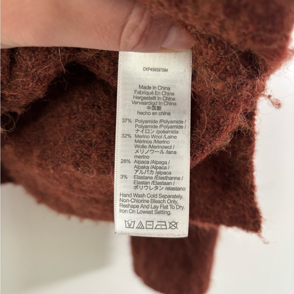 Madewell Button Up Collared Wool Blend Cardigan - image 4